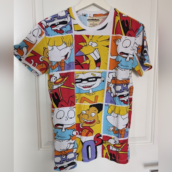 Pair of Nickelodeon T-shirts - Size S - Picture 4 of 5